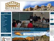 Tablet Screenshot of bayproje.org